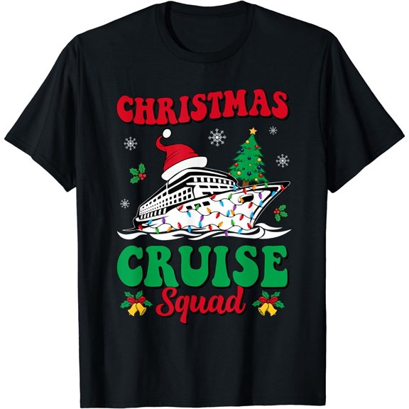 Merry Cruisemas Family Cruise Christmas Cruise Squad T-Shirt