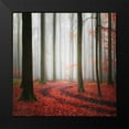 thumbnail image 2 of Meyerdierks, Carsten 15x15 Black Modern Framed Museum Art Print Titled - Autumnal Tracks, 2 of 5
