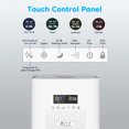 Airfire Air Purifier for Home Large Rooms, up to 2500 Sq. ft Smart WiFi Air Cleaner, Air Purifiers for Allergies and Asthma, H13 True HEPA Filter for Pet Hair, Allergens, Smokers, Odors, Dust, Pollen