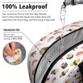 thumbnail image 5 of Lunch Bag Lunch Box for Women Reusable Insulated Lunch Bags,Water-Resistant Sushi Print Cooler Lunch Tote Bag, Large Capacity for Work Travel Picnic, 5 of 6