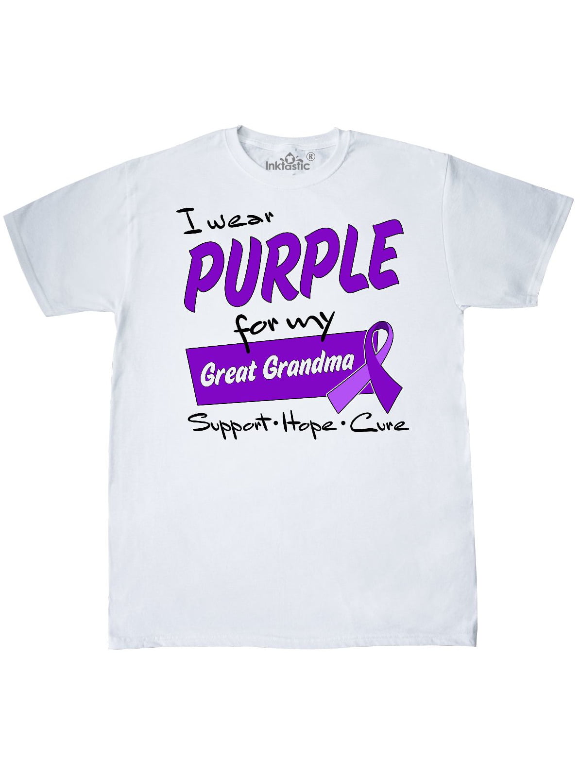 Metallic Finish Black Donations Ash Purple Lung Disease Adult Unisex T-Shirt Grey Please Read Description