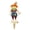 Orange, variant on Lighted Fall Scarecrow Garden Stake, Girl Halloween Outdoor Porch Decoration with LED Straw Lights, 13 Inch