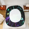 thumbnail image 4 of Erosebridal Gamer Fitted Sheet Twin Size,Gaming Bedding Sets Teens Gamer Room Decor,Video Game Console Gaming Bed Sheets Green Teal Black Tie Dye Sheets, 4 of 5
