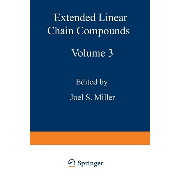 Extended Linear Chain Compounds: Volume 3, (Paperback)