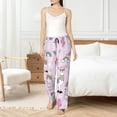 thumbnail image 6 of Lsque No Drama Llama Print Women's Pajama Pants, Lounge Pant - Comfortable Home Wear,Elastic Waistband, Stylish Design-Large, 6 of 9