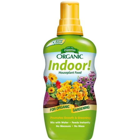 Espoma Organic Indoor! Houseplant Food, 8 oz Concentrate