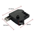 thumbnail image 3 of MYG 10Pcs Motorcycle Front Left Right Brake Light Stop Lever Clutch Switch Button, 3 of 10