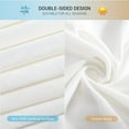 thumbnail image 7 of Alanda Cooling Pillowcase Standard Size, Arc-Chill Cooling Pillowcase Cooling & Cotton Design, Breathable Skin-Friendly Zipperd Summer Pillowcase, 2 Pack, White, 20"x 26", 7 of 7