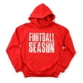 thumbnail image 4 of Football Season Block Distressed - Women's Graphic Hoodie, 4 of 8