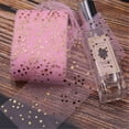 thumbnail image 5 of Nvzi Rollo de cinta de tul de tela con estampado en caliente de 25 yardas con diseño de luna y estrellas, 6 cm de ancho, para decoración,cinta decorativa para manualidades, color beige, 5 of 5