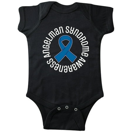 

Inktastic Angelman Syndrome Awareness Ribbon Gift Baby Boy or Baby Girl Bodysuit