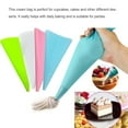 thumbnail image 2 of facefd Cake Cream Bags Baking Moulds Adjustable Lightweight Pastry Bag Seamless Design Thicken Flower Squeezing Sack Decorating Tool Type 8, 2 of 5