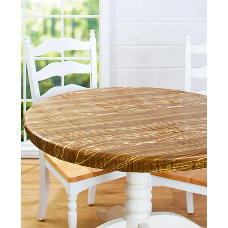 Custom-Fit Round Table Cover -