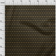 thumbnail image 2 of oneOone Cotton Poplin Black Fabric Small Motif Bandhani Sewing Craft Projects Fabric Prints By Yard 42 Inch Wide, 2 of 4