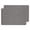 Grey, variant on MatEssenz Washable Indoor Doormat 17"x29.5", Low Profile Entryway Rug with Non-Slip Rubber Backing, Striped Woven Faux Linen Front Door Mat, Pet Friendly Dirt Trapper, Khaki