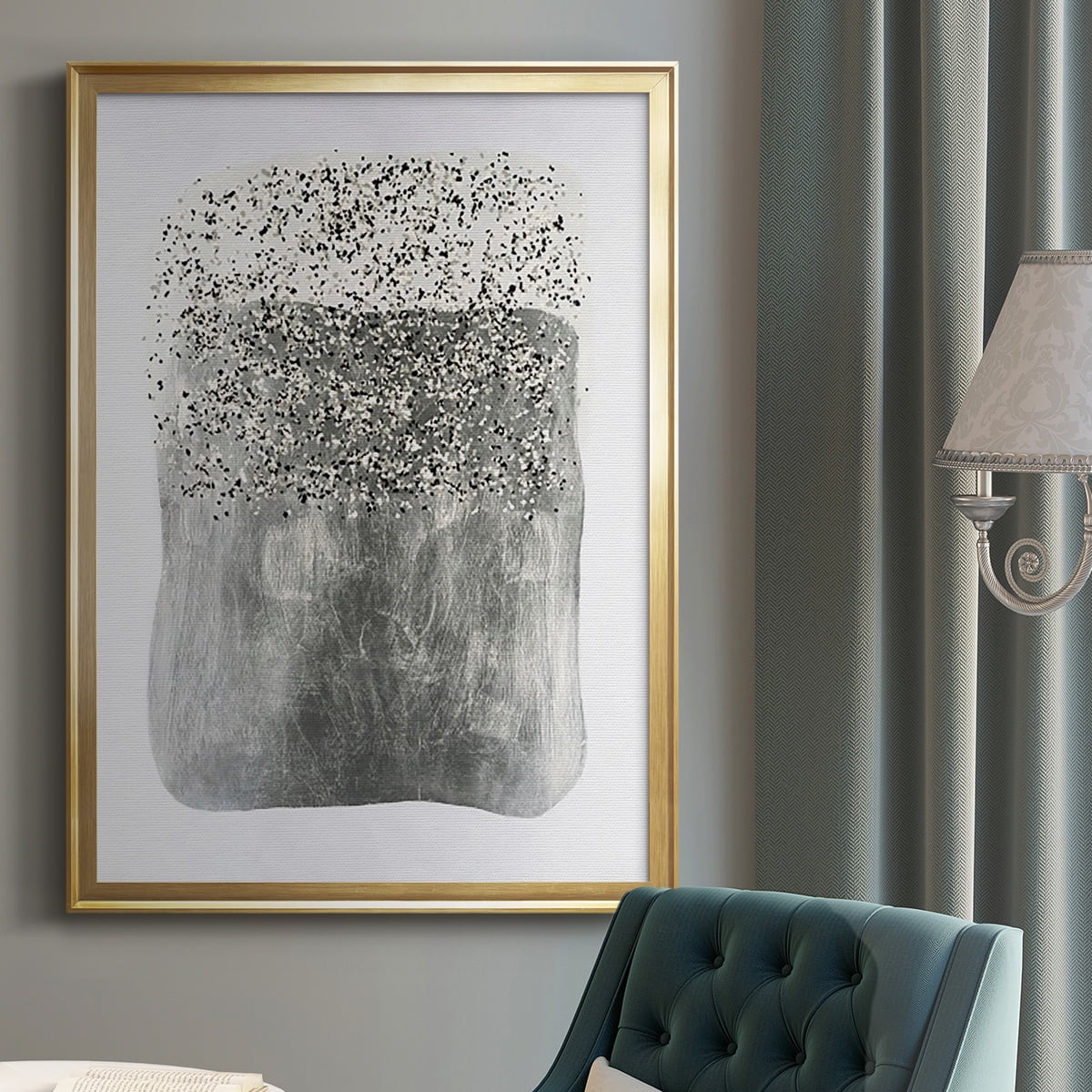Neoprene I Premium Framed Print, in Gold, Black, or Silver - Ready to Hang