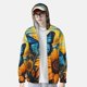 thumbnail image 2 of Balery Colorful Cloud Butterfly Sunflower Sudadera ligera de manga larga con capucha y protección solar UPF 50+ para hombre y mujer, ideal para pesca y running-X-Large, 2 of 7