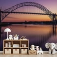 thumbnail image 7 of Wallpaper Tidal Change under Borne Bridge Cape Cod Canal Peel and Stick Wall Murals 69"H x 96"W Removable PVC Wall Paper Self-Adhesive Wall Paintings Art Decor for Bedroom Living Room, 7 of 7