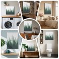 thumbnail image 6 of Ships Next Day Canvas Wall Art 16"x20",Green Ombre Wood Framed Canvas Print Painting,Primeval Forest Modern Abstract Art Aesthetics Ready to Hang Picture Wall Decor for Bedroom Living Room Dining, 6 of 9