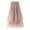 Pink, variant on Womens Pleated Skirts Autumn Winter Midi A Line Fresh Irregular Mesh Tulle Skirts Long Length Fluffy Street Style Daily Going Out Skirts