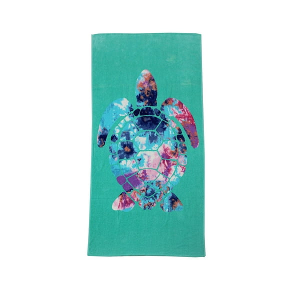 SEAKEEPER PRINTED BEACH TOWEL - Fashion Turtle