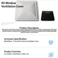 thumbnail image 3 of Shengyu Remplacement pour Remorques et Campeurs Modification de VR Hotte de Ventilation Accessoires de Modification de VR Blanc, 3 of 6
