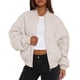 thumbnail image 1 of Campera PRETTYGARDEN Acolchada Bomber Ligera Beige Talle L, 1 of 4