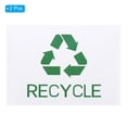 thumbnail image 3 of 2 Pcs Recycle Sign Decals Recycle and Trash Symbols Sticker for Waste Management, 3 of 6