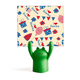 thumbnail image 1 of Usa Candy Gift Festival flor corazon de amor Estante de notas, estante de ranas de animales de dibujos animados, 1 of 3
