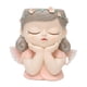 thumbnail image 2 of Maceta de niña elfa con flores, escultura de niña elfa, bonito organizador de interior antideslizante Estilo B, 2 of 9