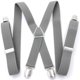 thumbnail image 1 of Correa para pantalones con tirantes en forma de X Sonducket Clip para Accesorios de disfraces Gris, 1 of 6