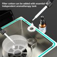 thumbnail image 6 of Gnmfd Multifunctional USB Rechargeable Ashtray Indoor Outdoor Home Office Car, 3-in-1 Purifier with Odor Reduction, Two-Speed Turbine Fan, LED Indicator, Detachable Top Easy Cleaning, 6 of 6
