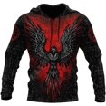 thumbnail image 1 of Xishao Sudadera con Capucha para Hombre, Ropa con Estampado 3D De Lobo Y Dragón, Jersey con Cremallera, Chaqueta Informal castaña G castaña G Xishao ropa, 1 of 2