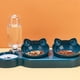 thumbnail image 3 of Cuenco antiderrames Methold para comida de perros y gatos con salida de agua Gris claro, 3 of 6