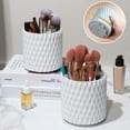 thumbnail image 4 of Lierteer Rotating Makeup Brush Holder Cosmetic Storage Box Desktop Sundries Container blue, 4 of 7