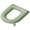 Green, variant on Washable Waterproof Toilet Seat Cushion, All-Season Soft EVA Toilet Seat Cover Pad with Handle, Universal Adhesive Reusable Toilet Lid Mat for Bathroom