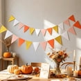 thumbnail image 5 of Kdkad Fall Pennant Banner Flags, Colorful Triangle Banners for Birthday Classroom Thanksgiving Halloween Decorations, Bunting Strings for Fireplace Wall Porch Parade Float, Room Decor Party Supplies, 5 of 7