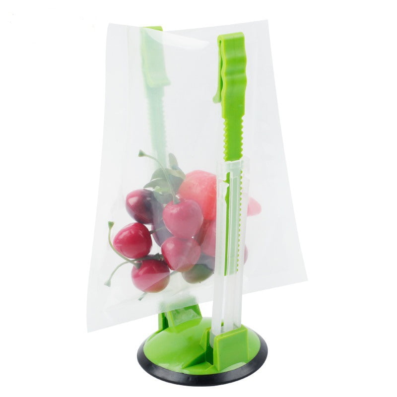 Hands Free Baggy Rack Gallon Bag Holder Stand Ziplock Bag Holder Stand Adjustable For Plastic