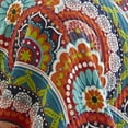 thumbnail image 3 of Levtex Home Serendipity Quilt Set King Floral Boho Orange Teal Red Blue (3 Count), 3 of 5
