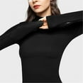 thumbnail image 7 of Rigardu Slim Fit Shirts for Women Long Sleeve Going Out Tops Basic Tees Women Casual Printing Short Sleeves V Neck Loose T Shirt Blouse Tops, 7 of 7