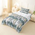 thumbnail image 2 of Homewish Green Gray Gradient Twin Comforter Sets,Classic Abstract Geometric Bedding Set,Colorful Stars Reversible,2-Piece,1 Comforter and 1 Pillowcase, 2 of 7