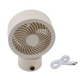 thumbnail image 2 of Ventilador de Mesa, Ventilador de Escrito con Ajuste Vertical de 90 Grados, Funciona Con Pilas, Con, 3 Velocidadas de Viento, Temporizador 4H, Ventilador de Mesa, 2 of 7