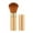 Brown, variant on Retractable Kabuki Makeup Brush - Goat Hairs Blush Brushes Great for Blending Liquid, Cream, Mineral Cosmetics or Translucent Powder (Brown)