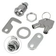 Leke Tool Box Lock Cylinder Tubular Camlock 90 Degree Hook Cam