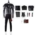 thumbnail image 3 of Disfraz de fantasía de Geralt de Rivia para hombre adulto, chaqueta de cuero, uniforme, pantalones, cinturón, para Halloween y carnaval, 3 of 5