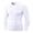 White, variant on Gunia Mens Workout Gym Shirts Men Tight Fitting Fitness Sports Training Long Sleeved T Shirt Tees For Running Athletic Sport Tops Men'S Shirts Blue L