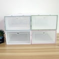 thumbnail image 2 of Durable Plastic Drawer Boxes Case Transparent Shoes Box Home Organizer, 2 of 5
