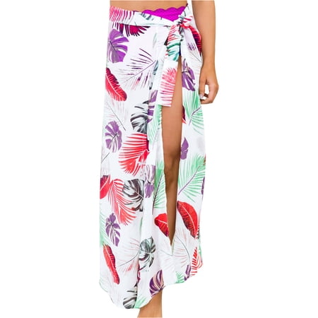 Pareo Femme Noir En Mousseline - Sarong, Jupe, Haut Plage - Léger Et Polyvalent Pour L'Été