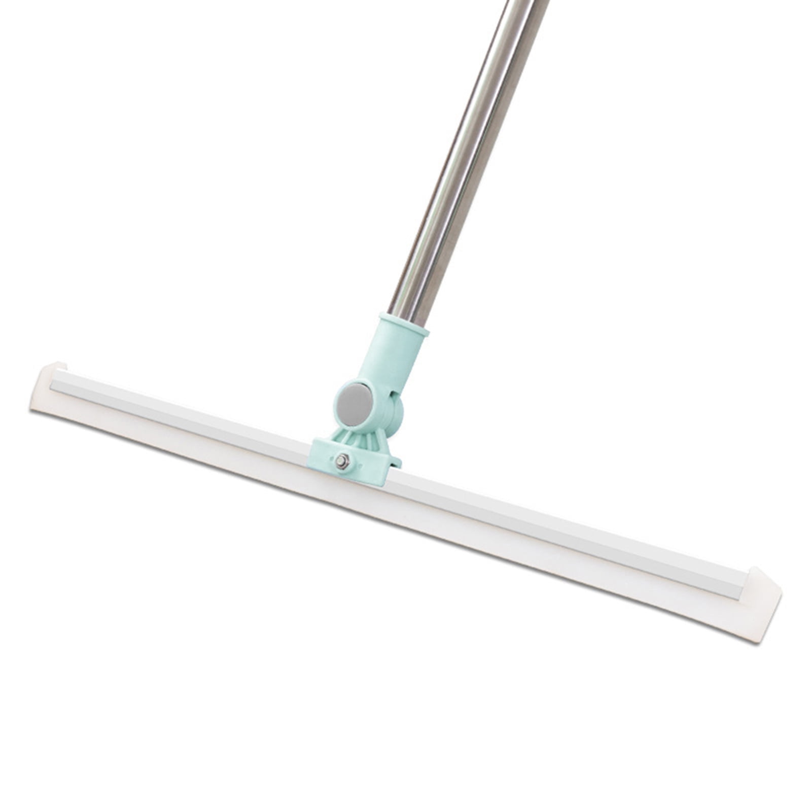 Stainless Floor Scrubber Squeegee Solid Natural Silicone Rubber Head