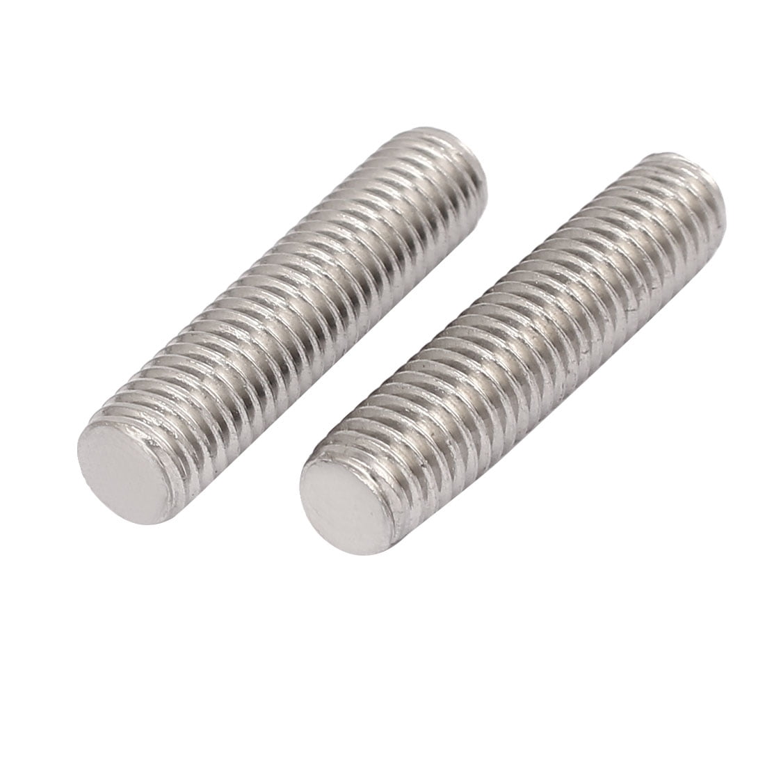 Unique Bargains M8 x 35mm 1.25mm Pitch 304 Stainless Steel Fully Threaded Rods Bar Studs 50Pcs
